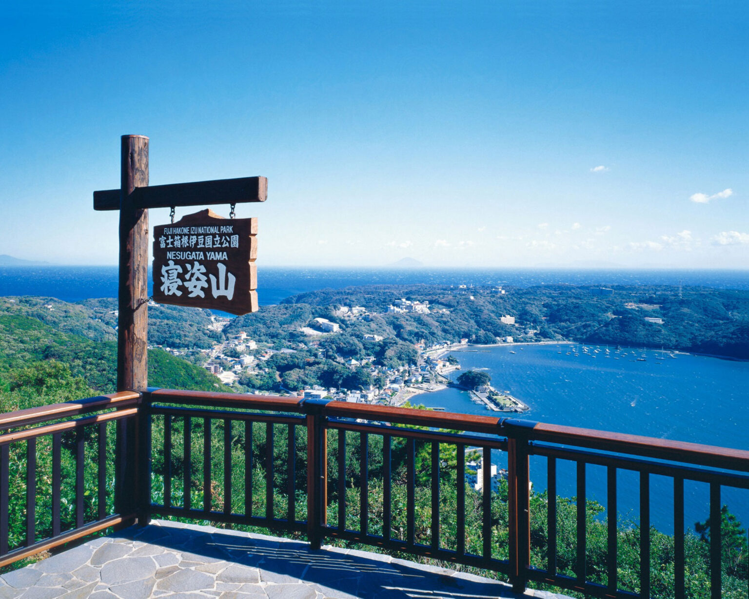 山頂からの眺め